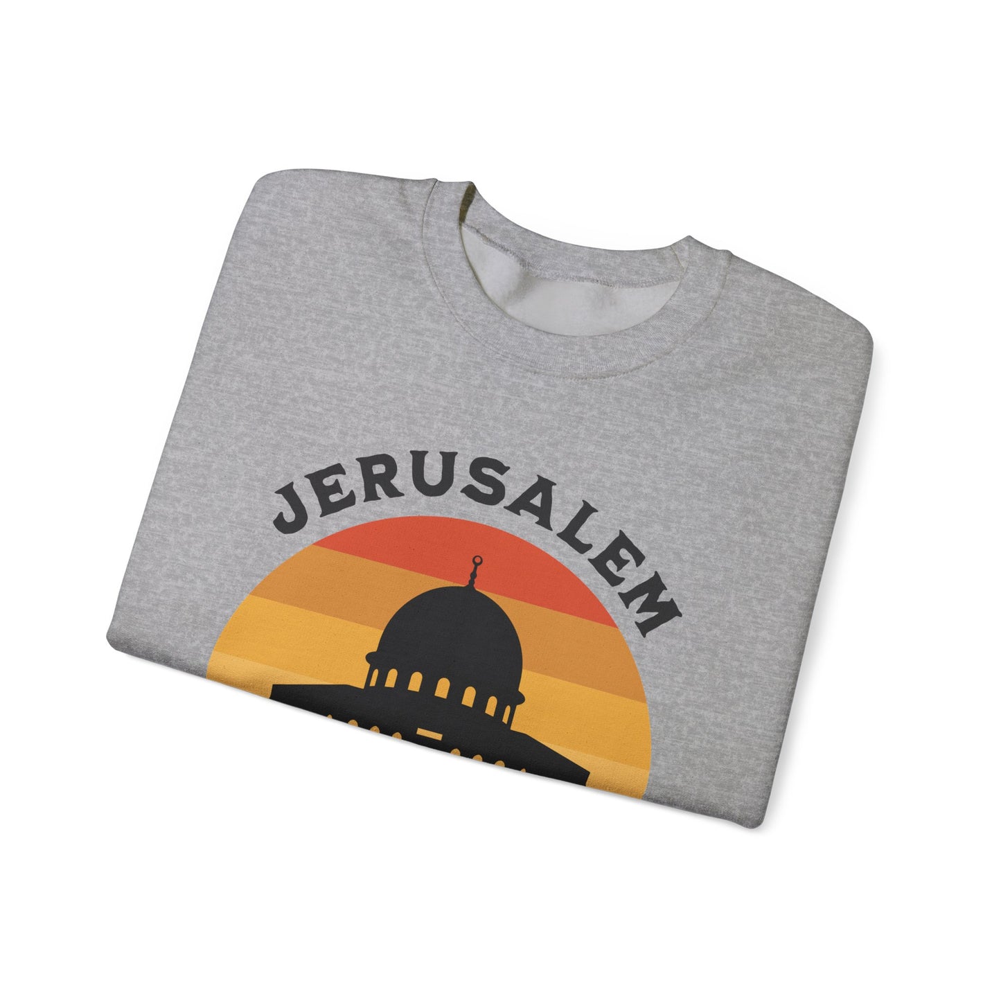 Jerusalem Palestine Dome of The Rock Sunset Sweatshirt