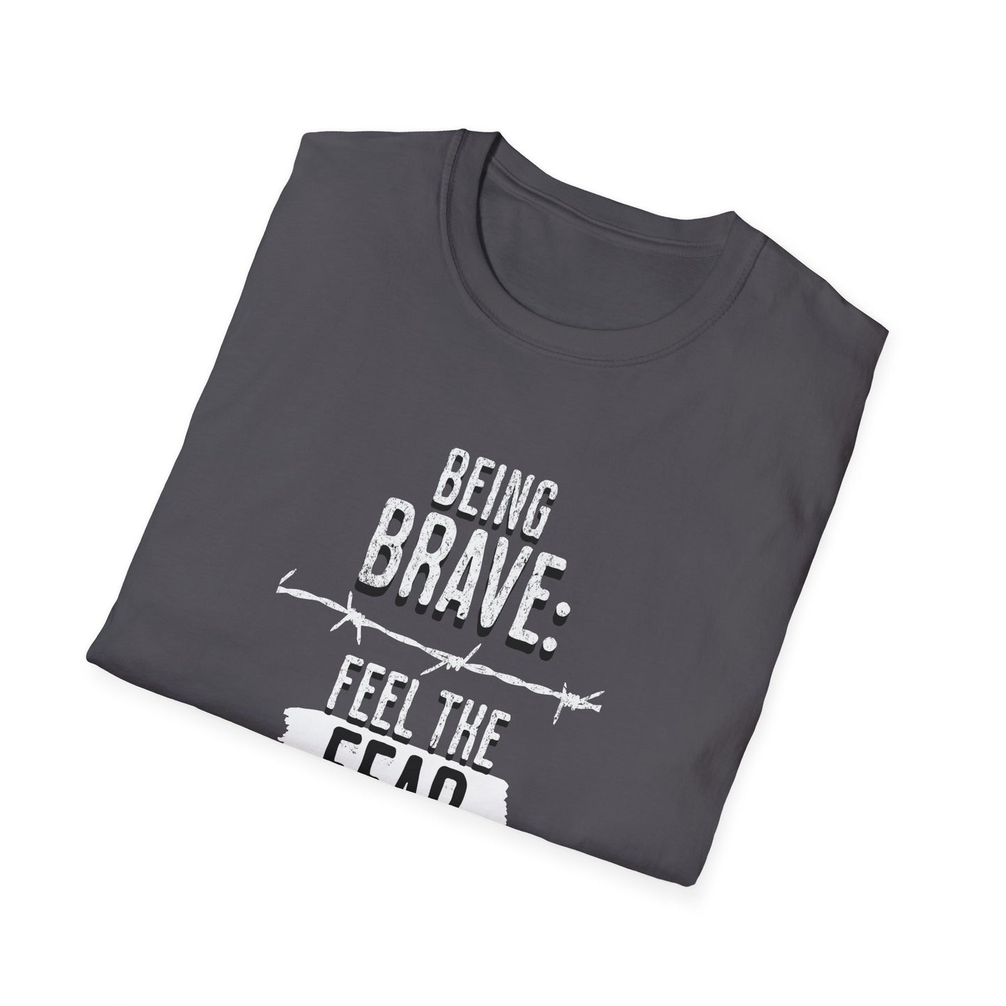 Being Brave - Activism Monochrome T-Shirt