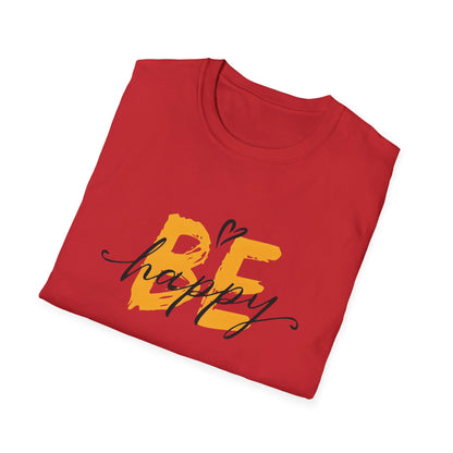 Be Happy T-Shirt – Typography Design
