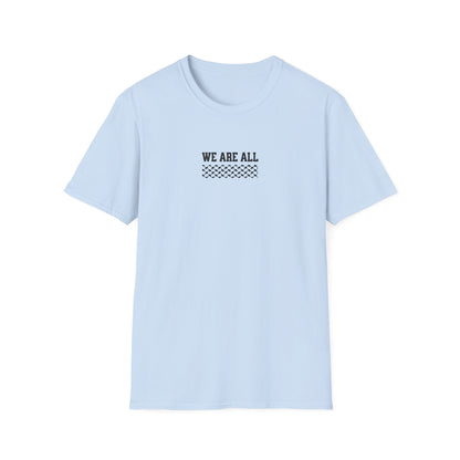 We Are All Palestinians - Front And Back Women's Face Design T-Shirt