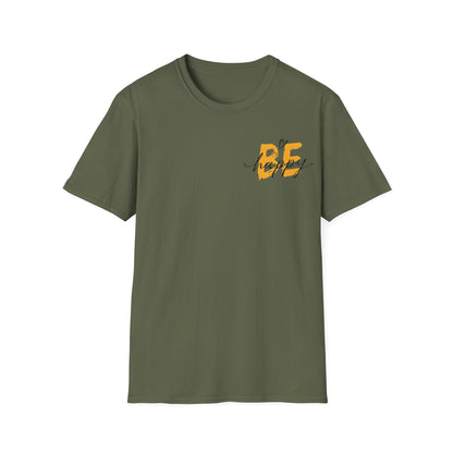 Be Happy T-Shirt – Typography Pocket Design