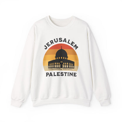 Jerusalem Palestine Dome of The Rock Sunset Sweatshirt