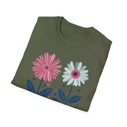 Bloom As You Go T-Shirt -  Boho Floral Design