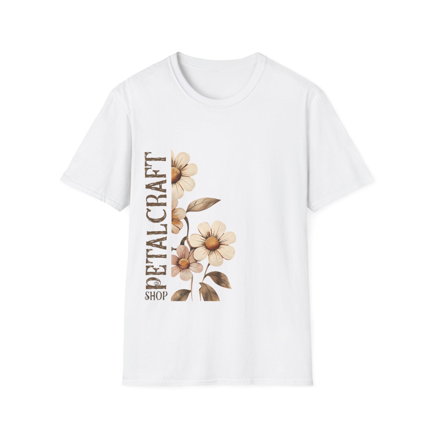 Petalcraft Shop – Rustic Vintage Floral T-Shirt