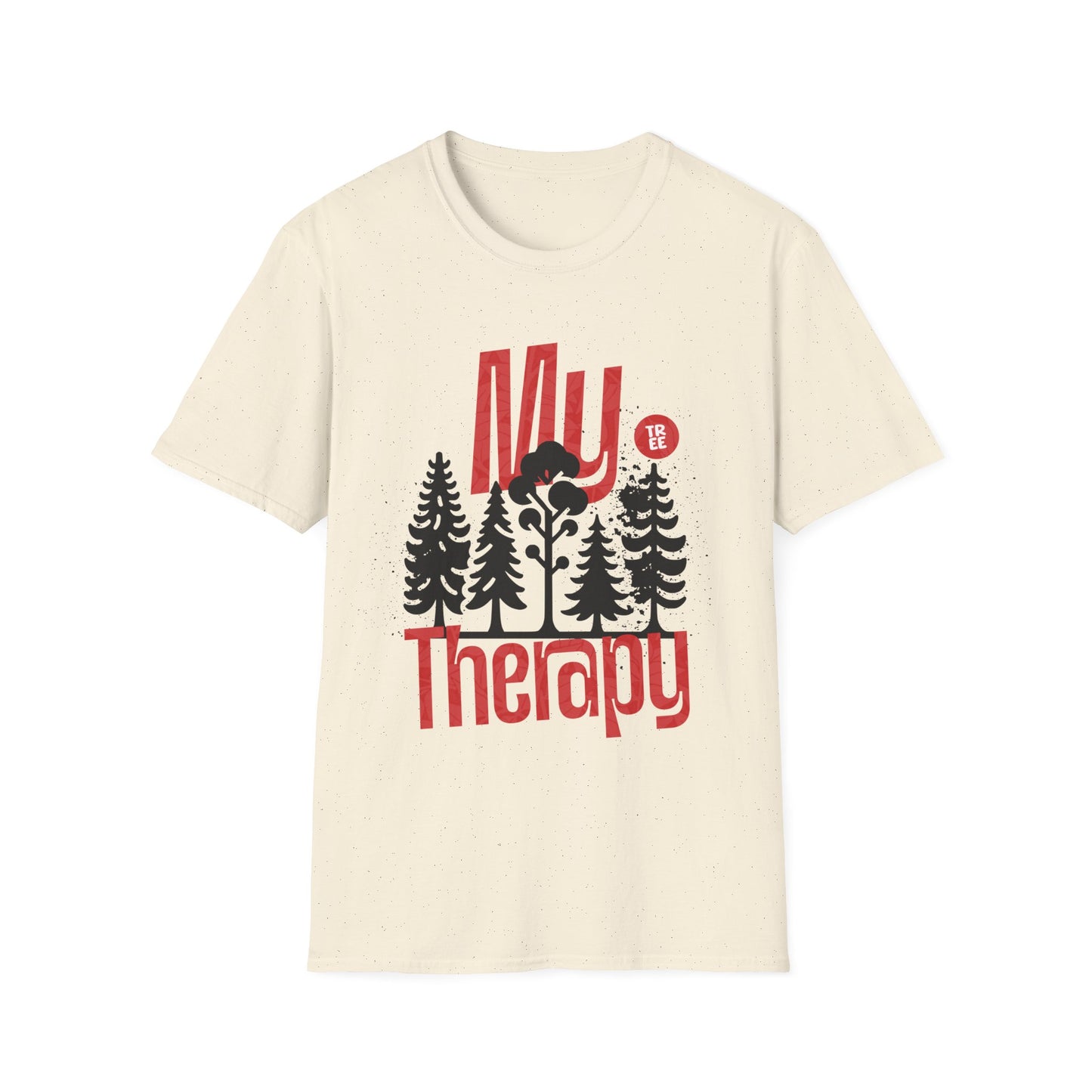 My Therapy - Black Tree Silhouette T-Shirt