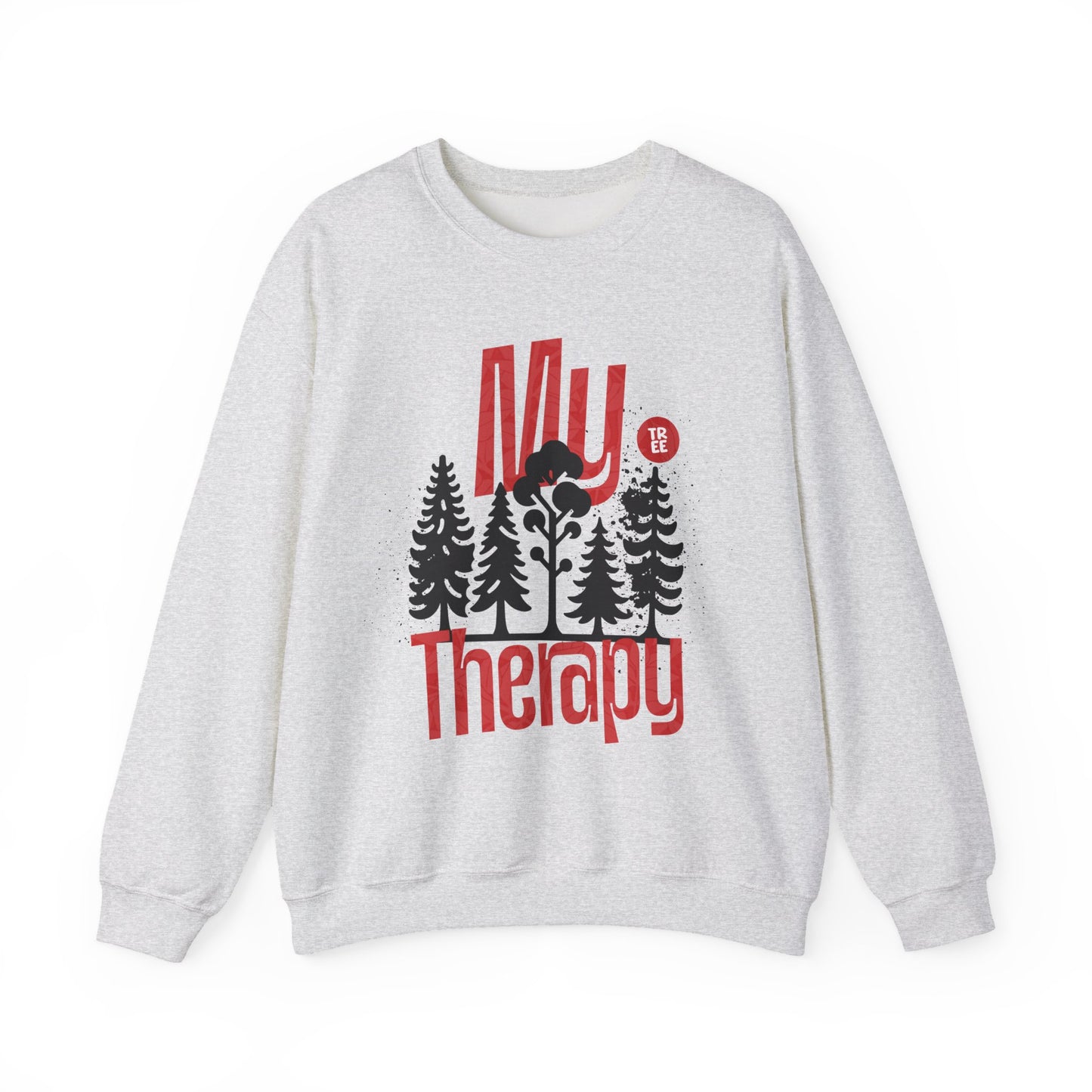 My Therapy - Black Tree Silhouette Sweatshirt