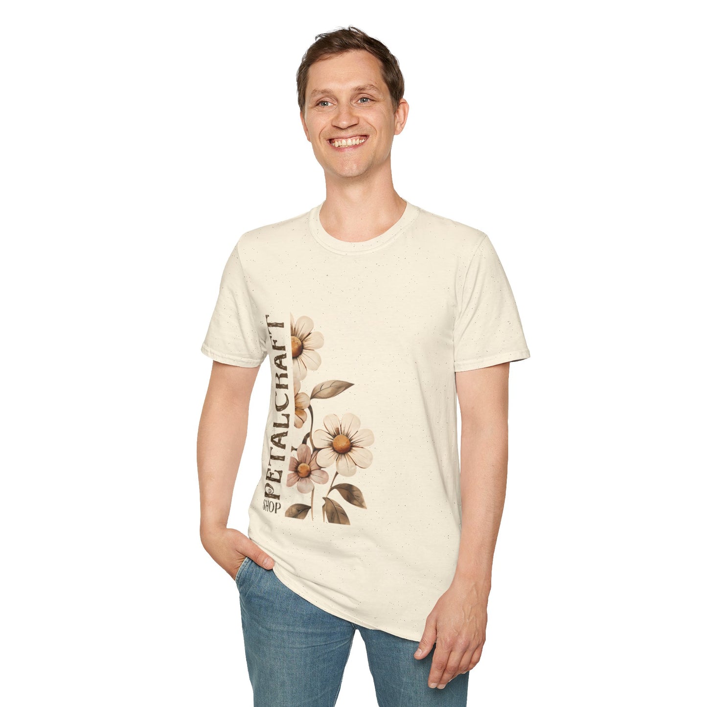 Petalcraft Shop – Rustic Vintage Floral T-Shirt