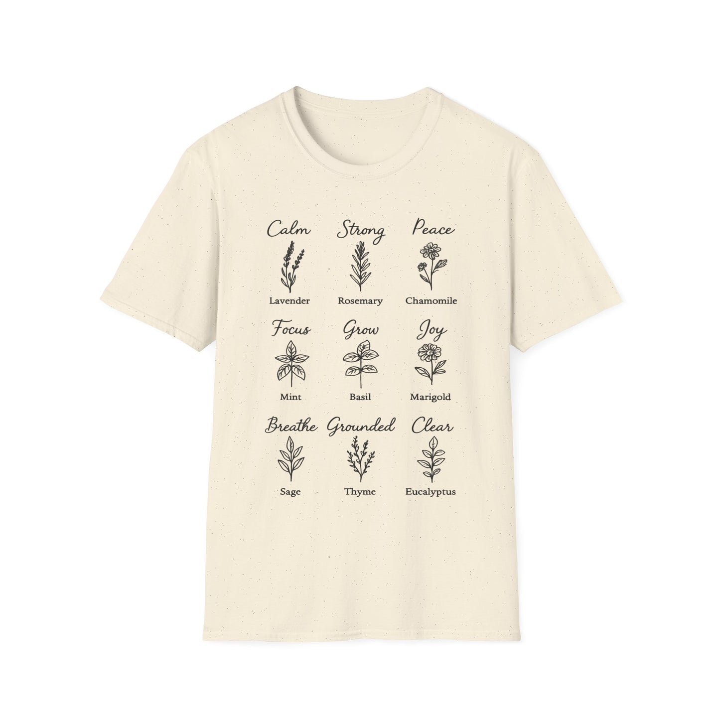 Herb Grid Affirmation T-Shirt
