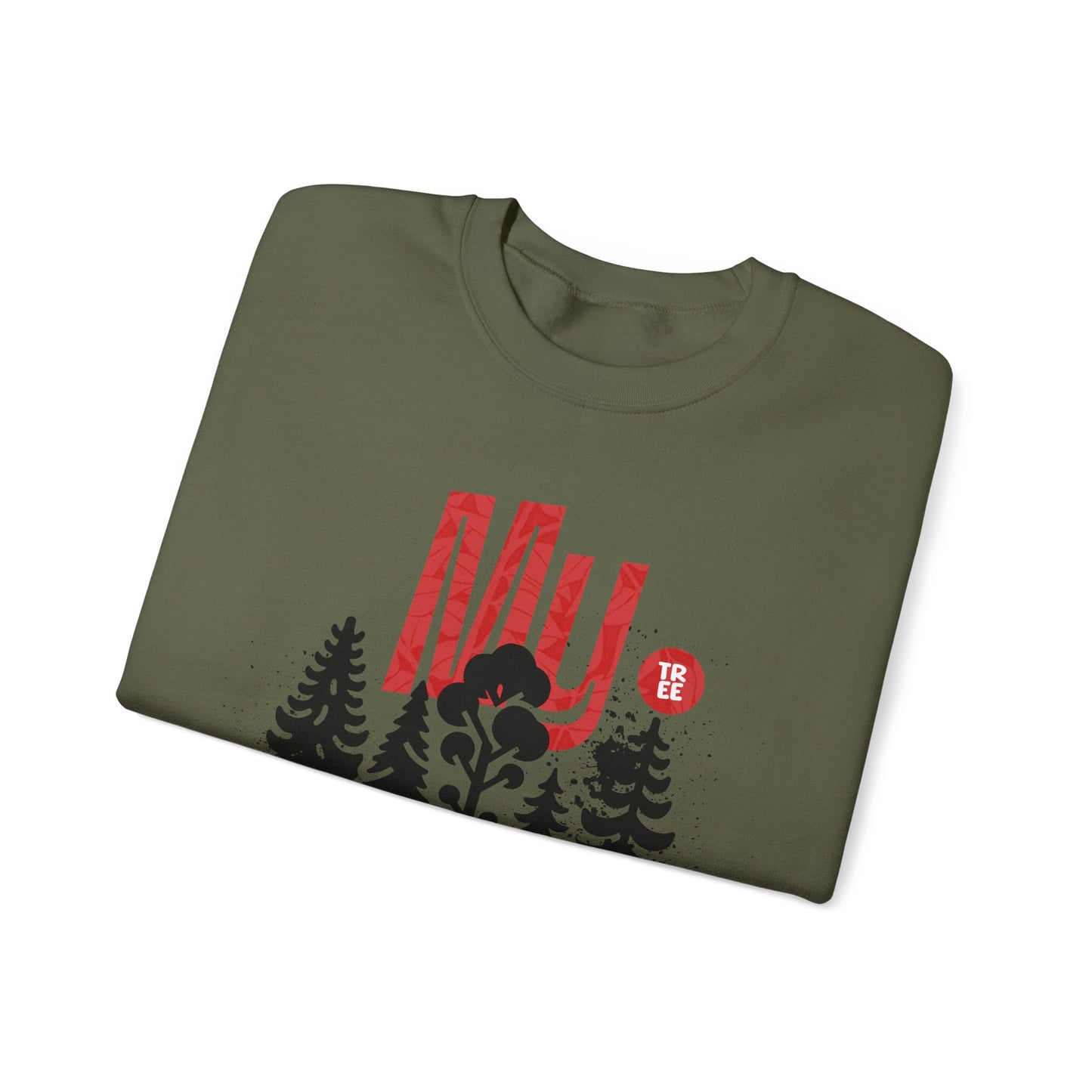 My Therapy - Black Tree Silhouette Sweatshirt