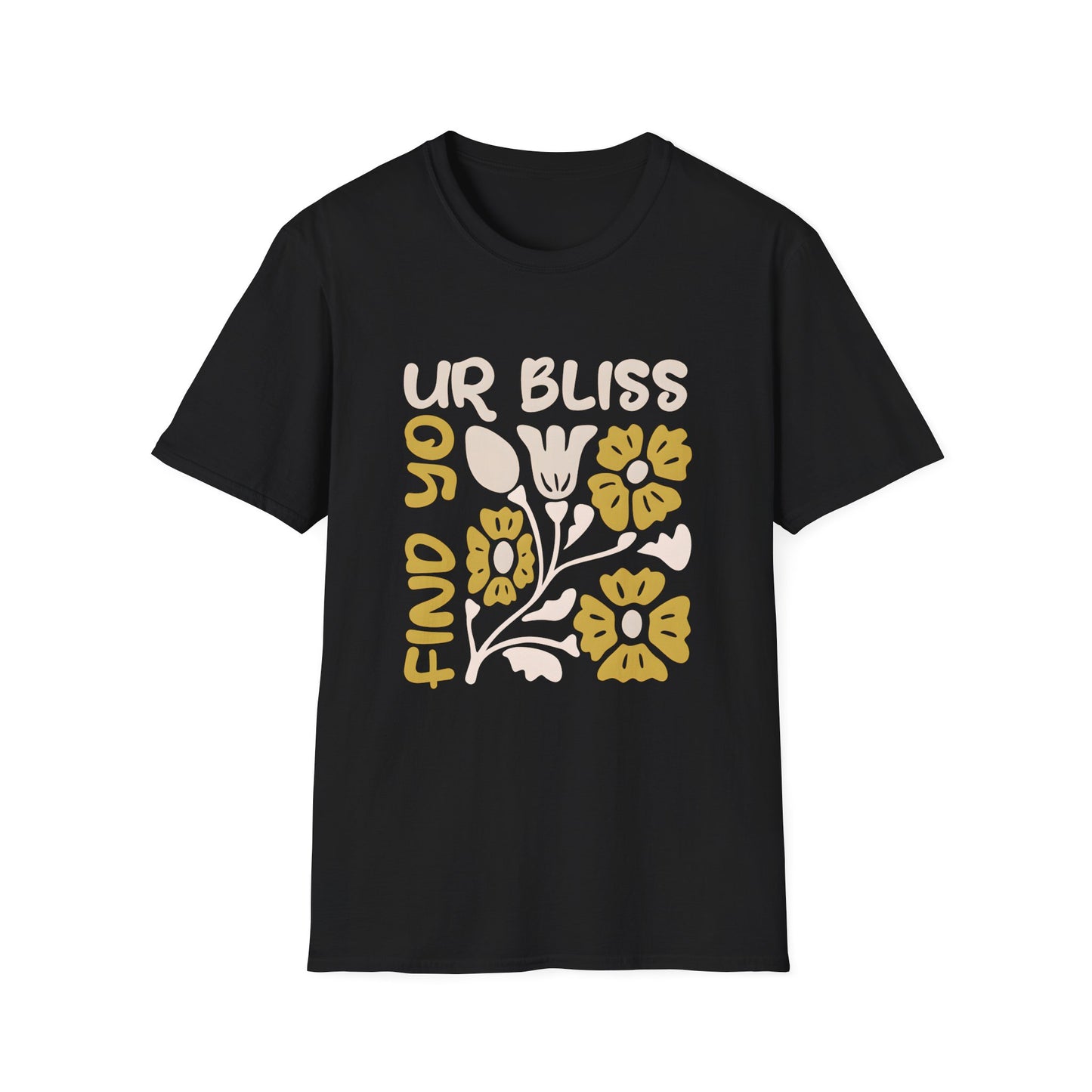 Find Your Bless Boho Style Floral T-Shirt