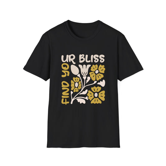 Find Your Bless Boho Style Floral T-Shirt