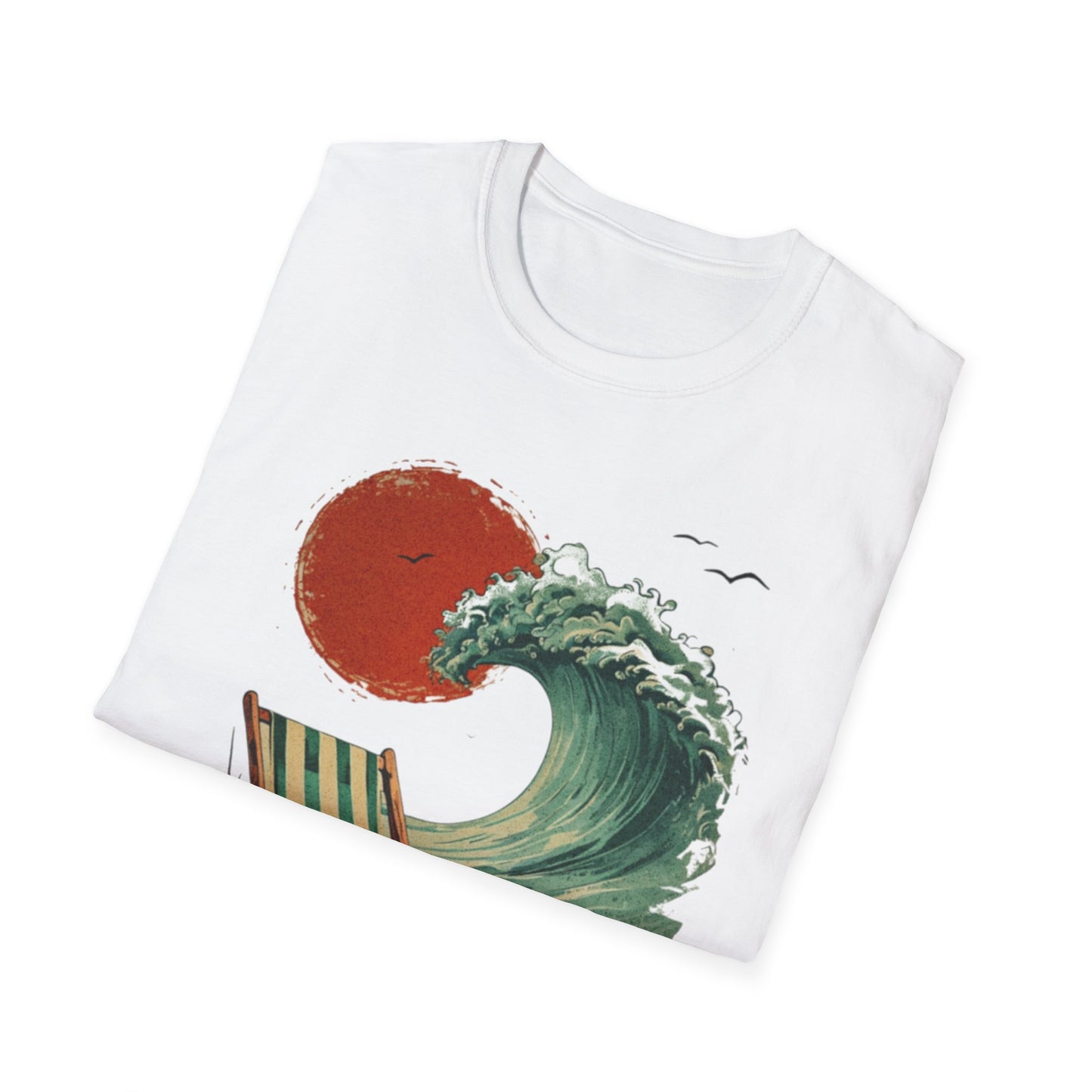 Beach Vibes - Vintage Beach Landscape T-Shirt
