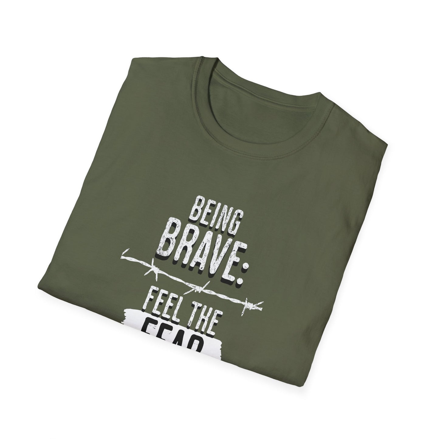 Being Brave - Activism Monochrome T-Shirt