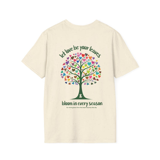 Let Love Be Your Leaves  - Tree with Colorful Heart leaves T-Shirt