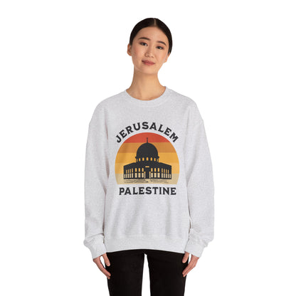 Jerusalem Palestine Dome of The Rock Sunset Sweatshirt