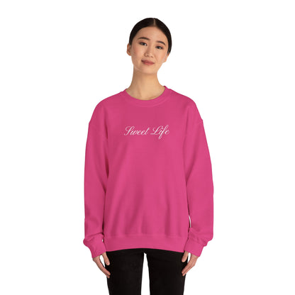 My Recipe of A Sweet Life - Monochrome Cupcake Front and Back Design Sweatshirt