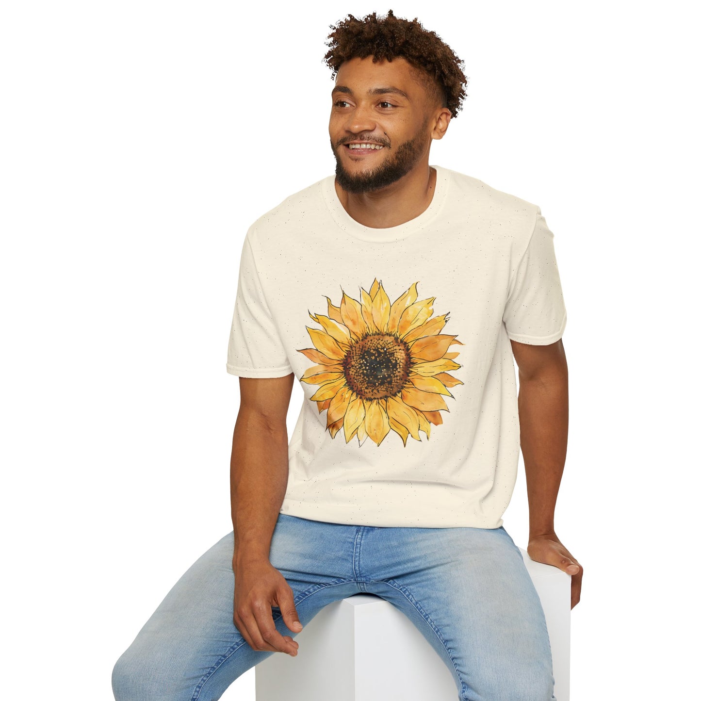 Watercolor Sunflower T-Shirt