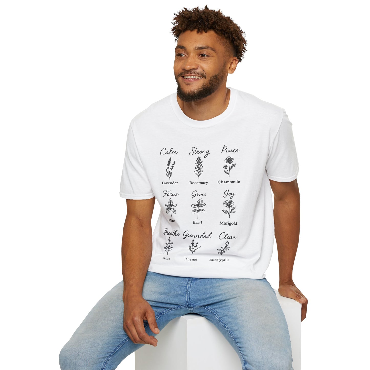 Herb Grid Affirmation T-Shirt