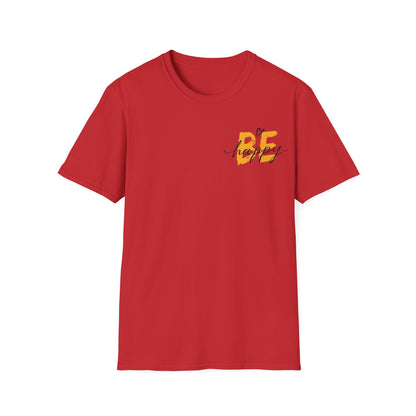 Be Happy T-Shirt – Typography Pocket Design
