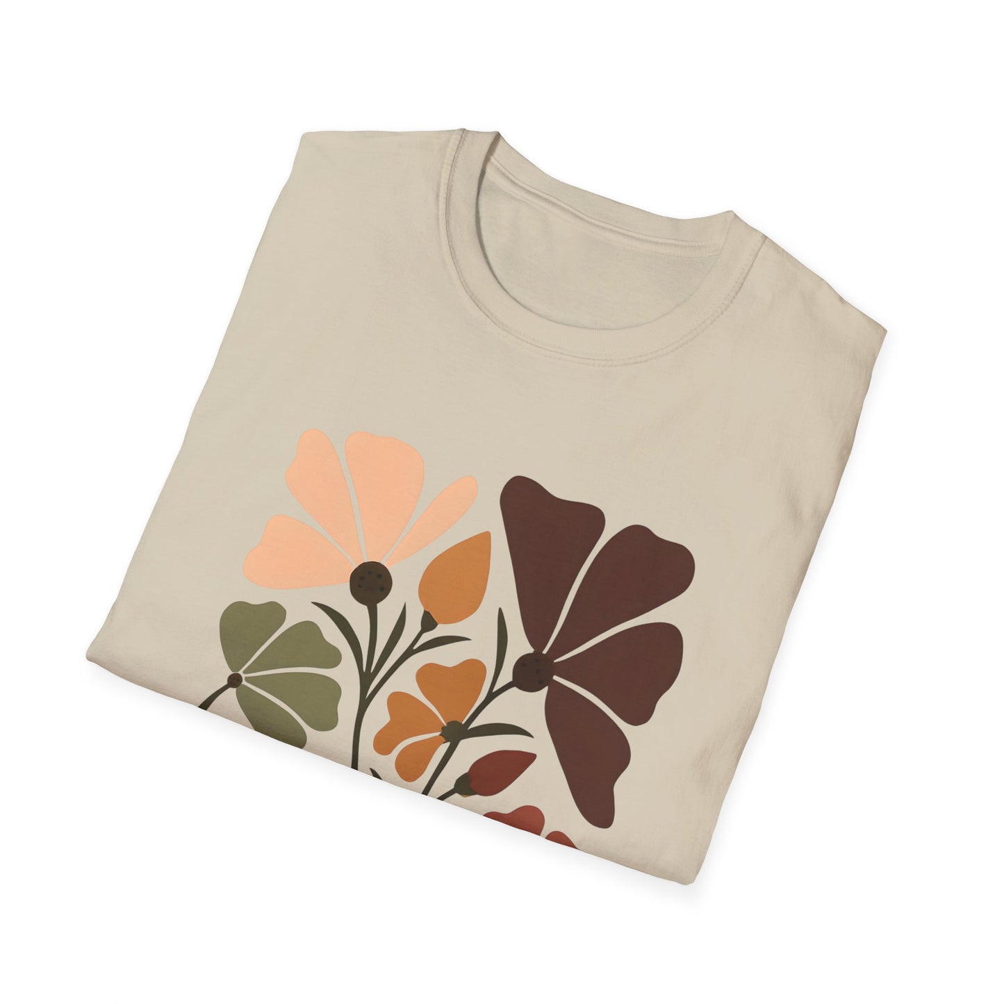 Vintage Boho Flowers T-Shirt