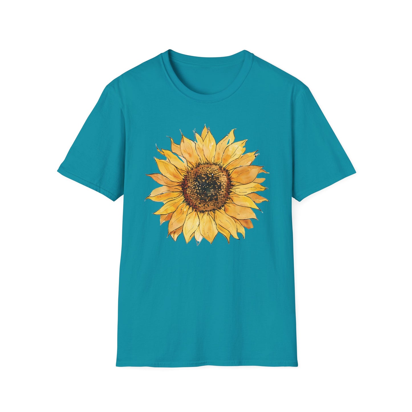 Watercolor Sunflower T-Shirt