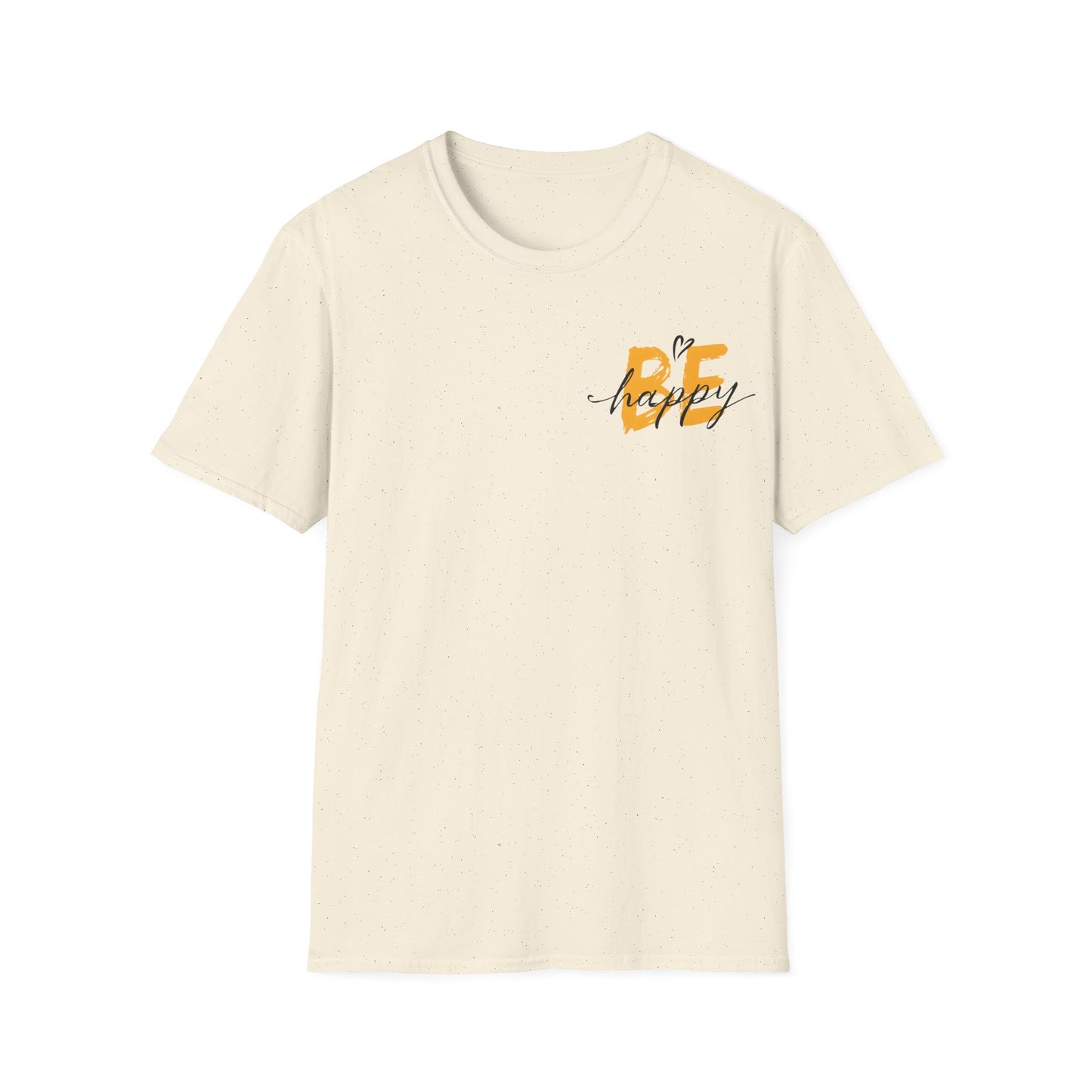 Be Happy T-Shirt – Typography Pocket Design