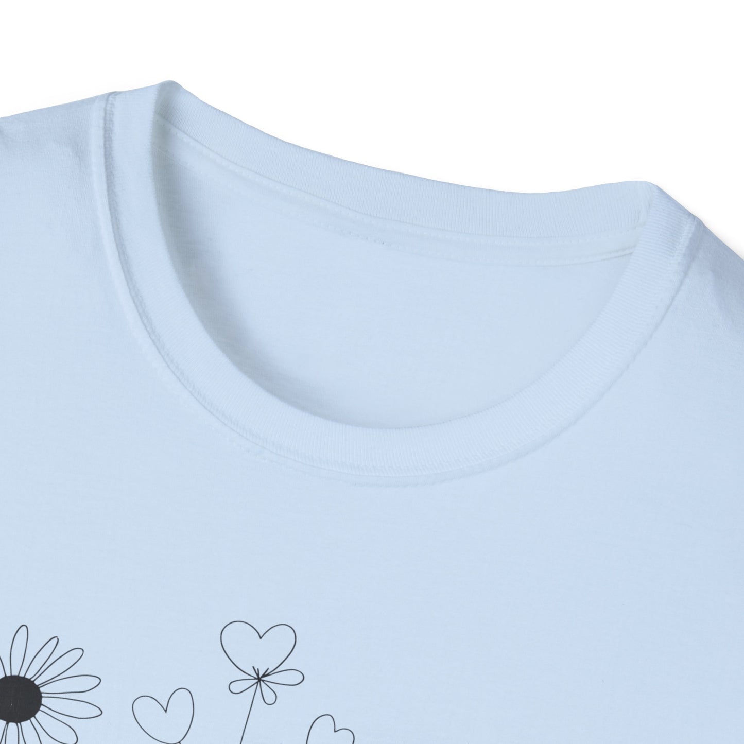 Delicate Botanical Chalk Sketches of Daisies and Dandelions