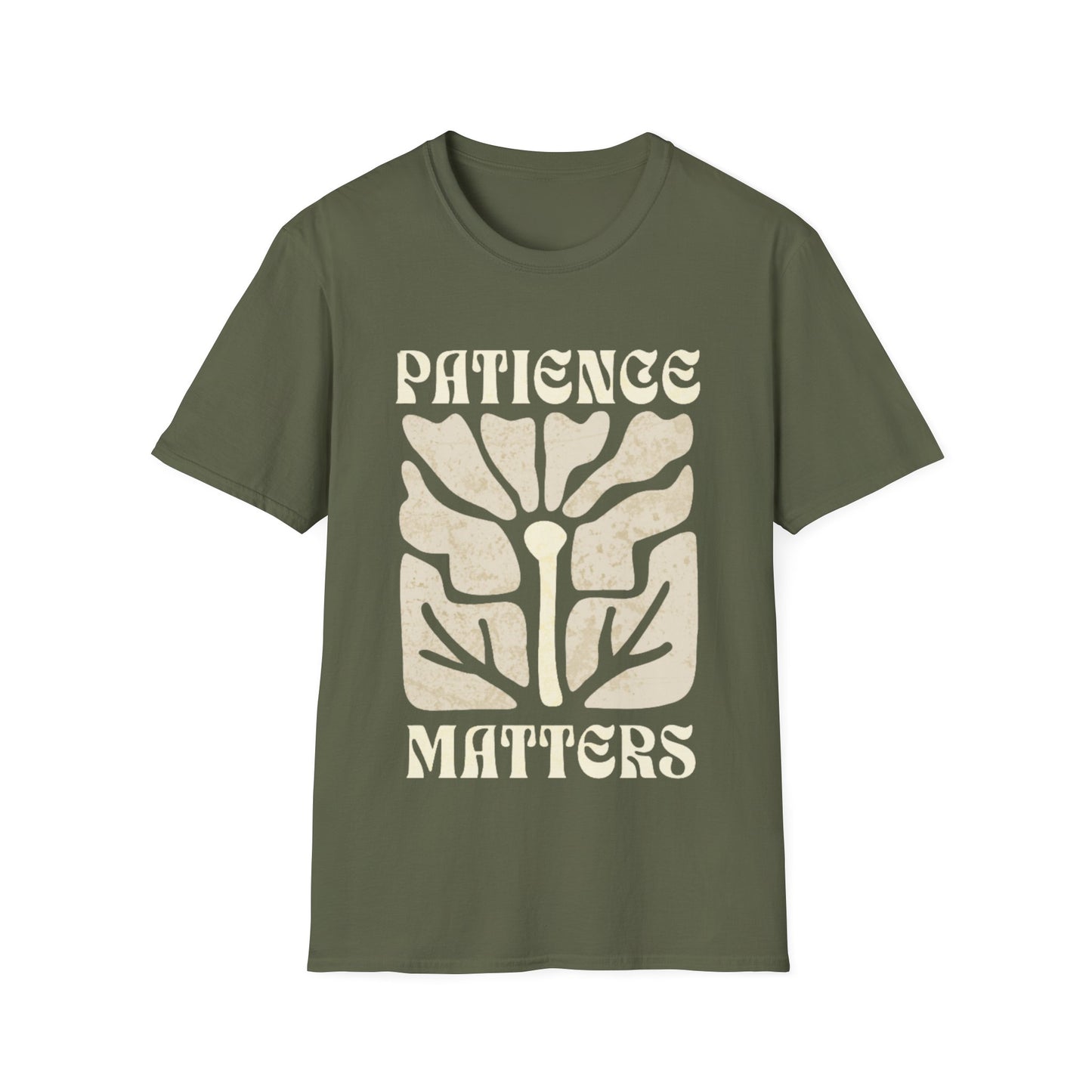 Patience Matters T-Shirt - Boho Style Design