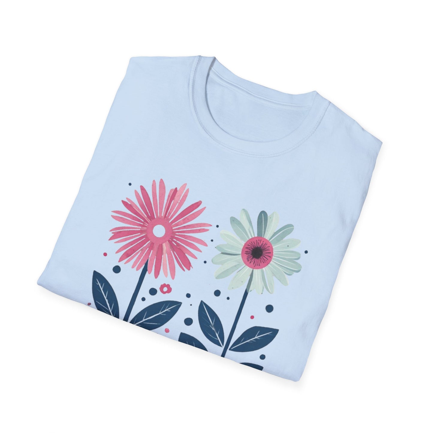 Bloom As You Go T-Shirt -  Boho Floral Design
