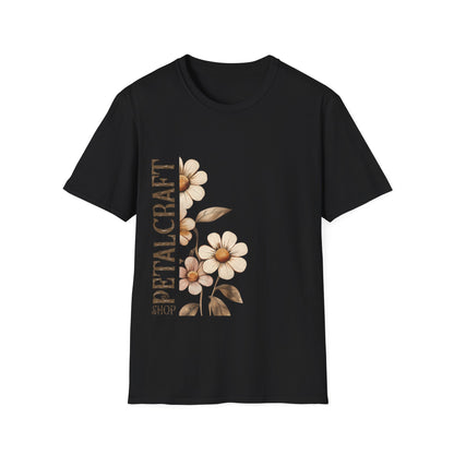 Petalcraft Shop – Rustic Vintage Floral T-Shirt
