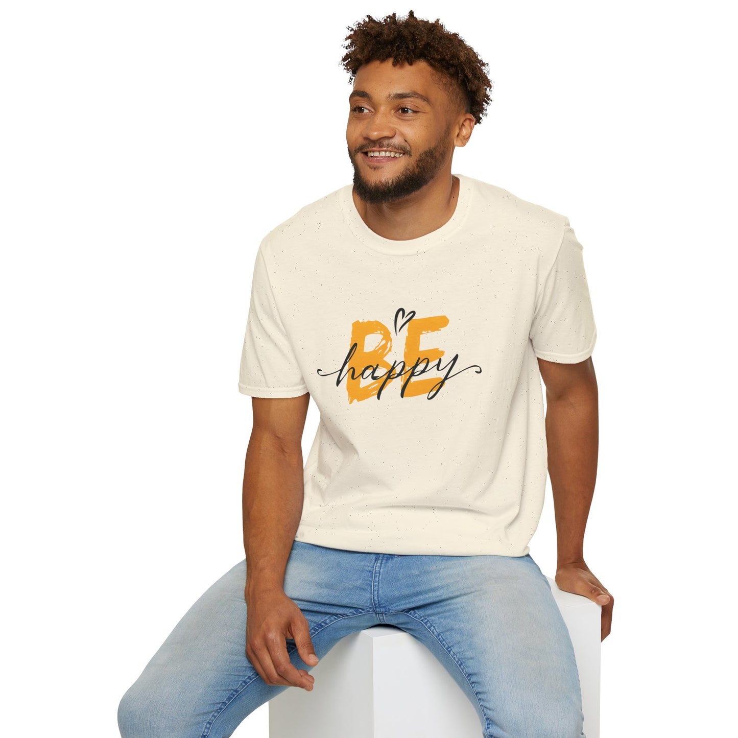 Be Happy T-Shirt – Typography Design