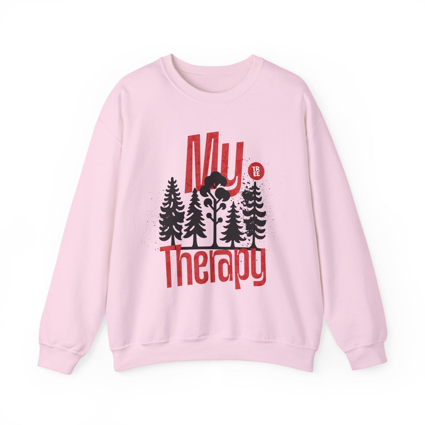 My Therapy - Black Tree Silhouette Sweatshirt