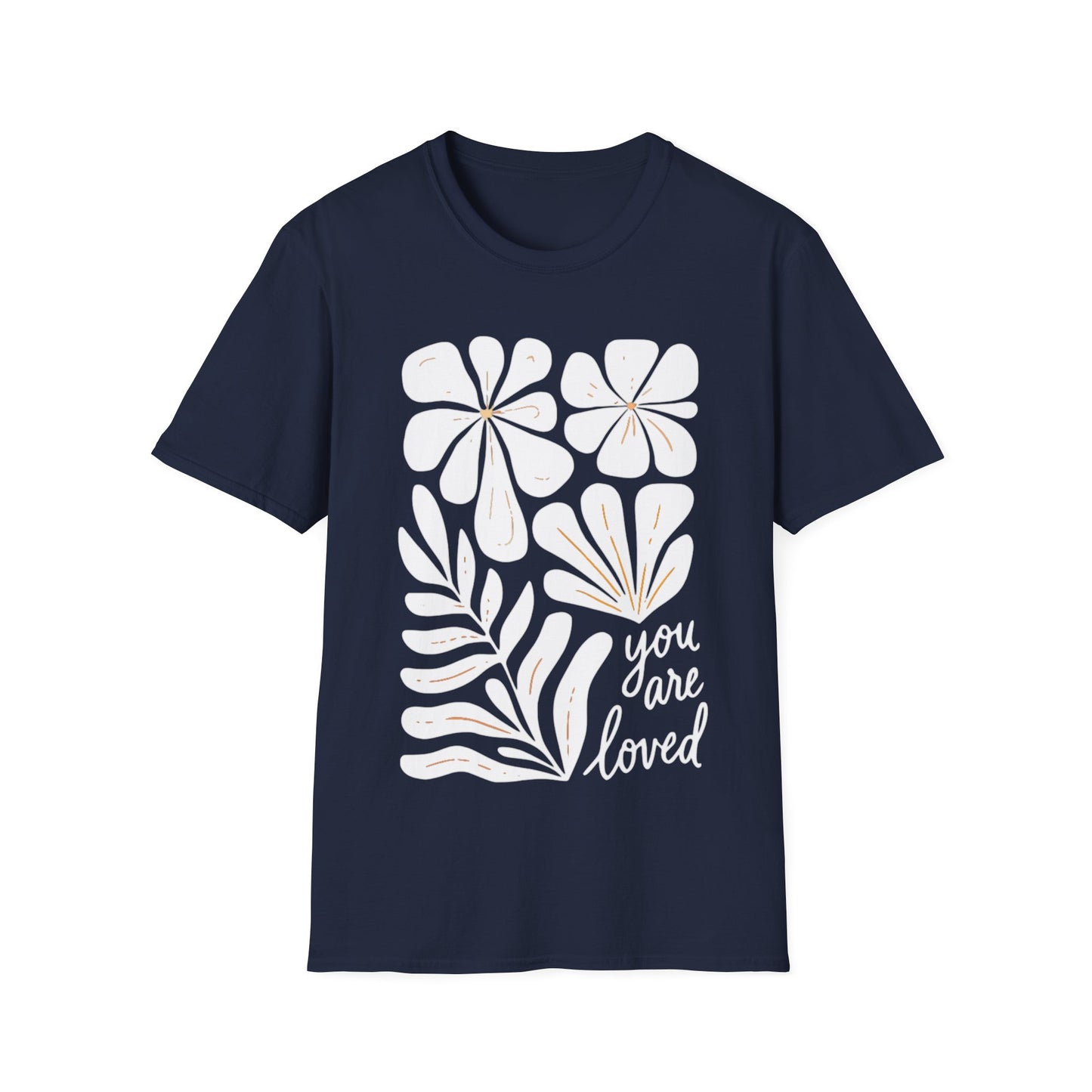 You Are Loved - Minimalistic Boho Flower T-Shirt