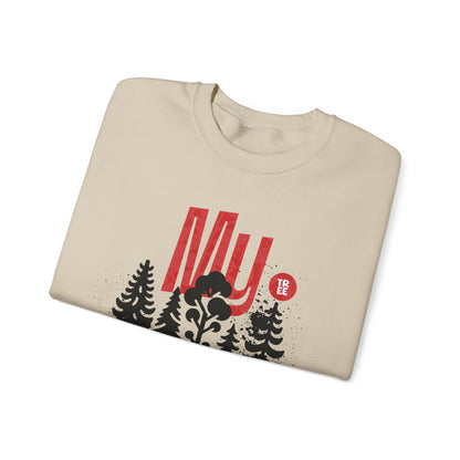 My Therapy - Black Tree Silhouette Sweatshirt