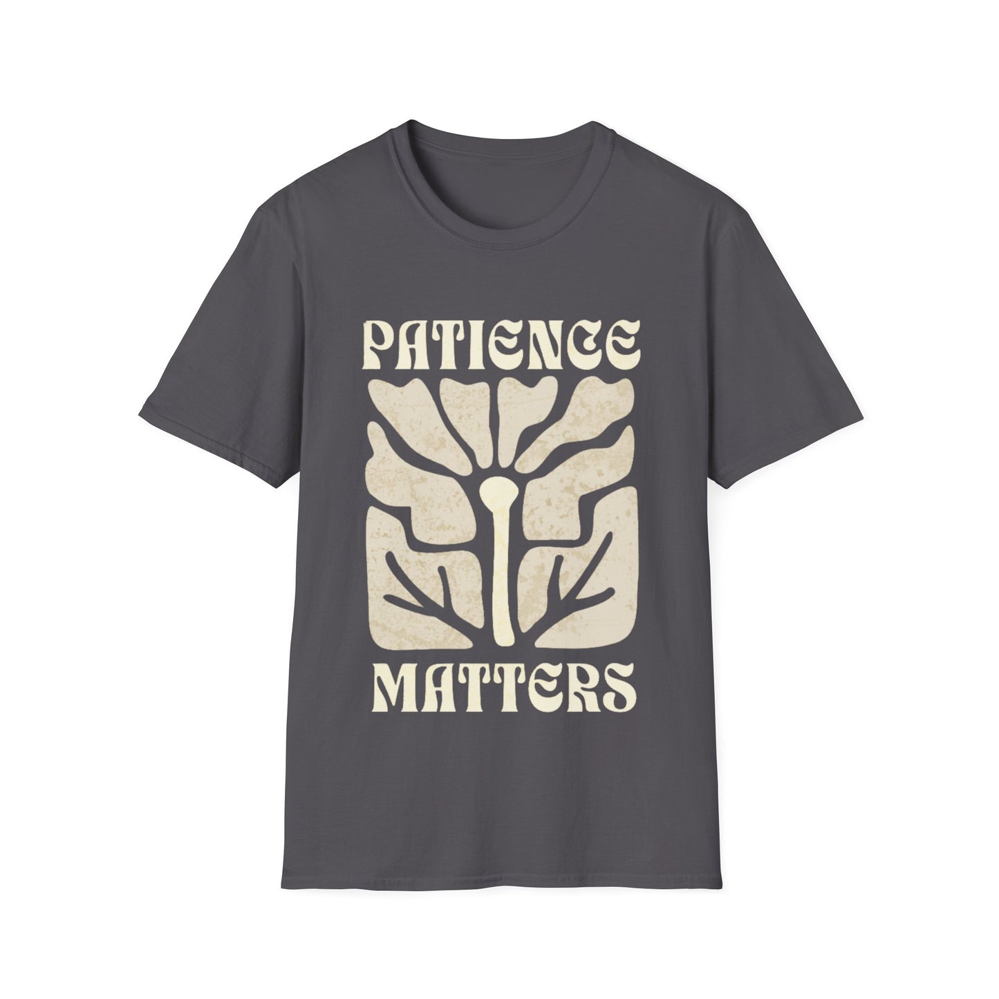 Patience Matters T-Shirt - Boho Style Design