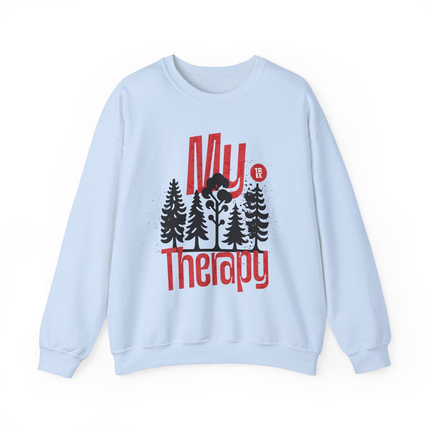 My Therapy - Black Tree Silhouette Sweatshirt