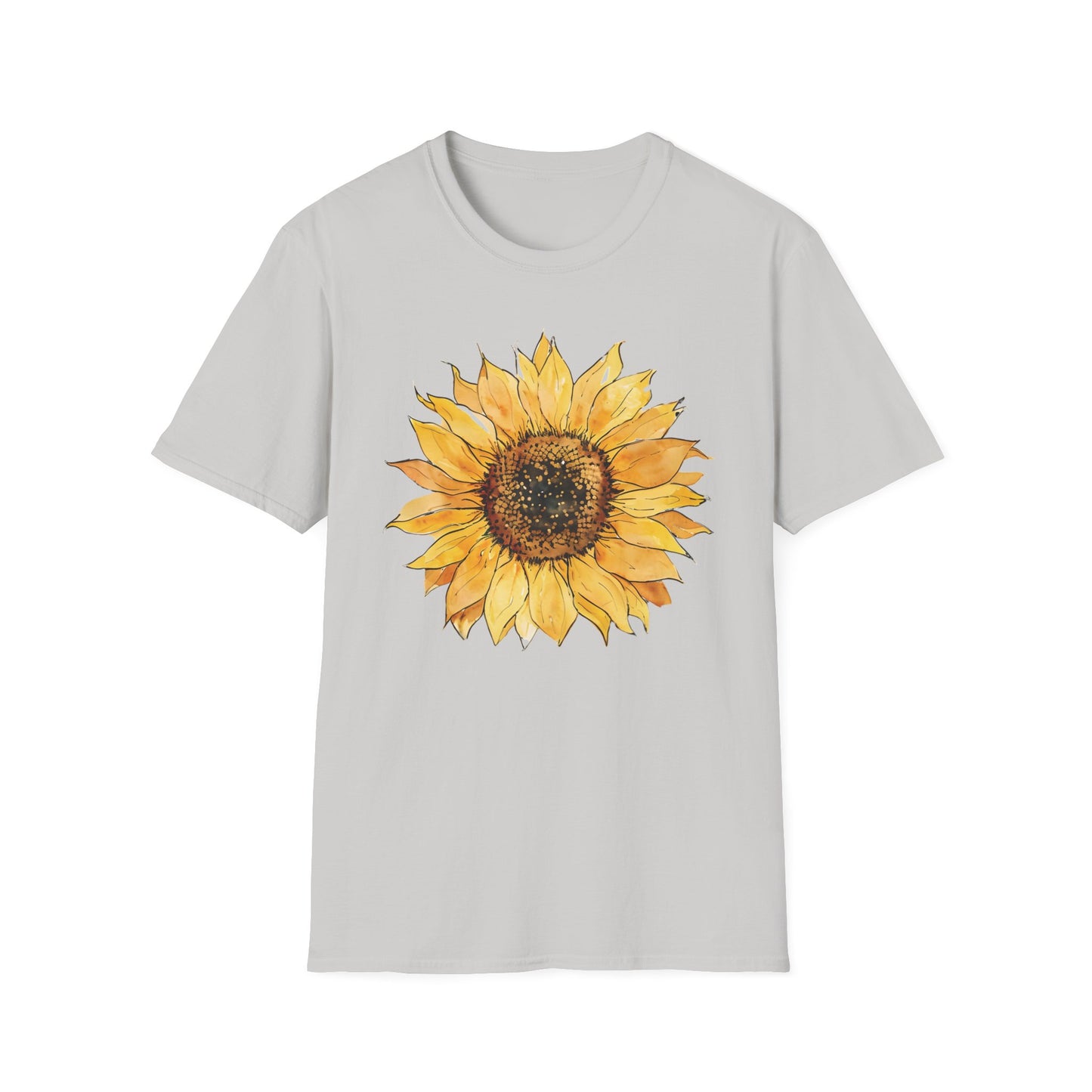 Watercolor Sunflower T-Shirt