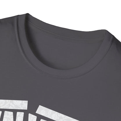 Invest In Your Bloom - Monochrome Floral Typography T-Shirt