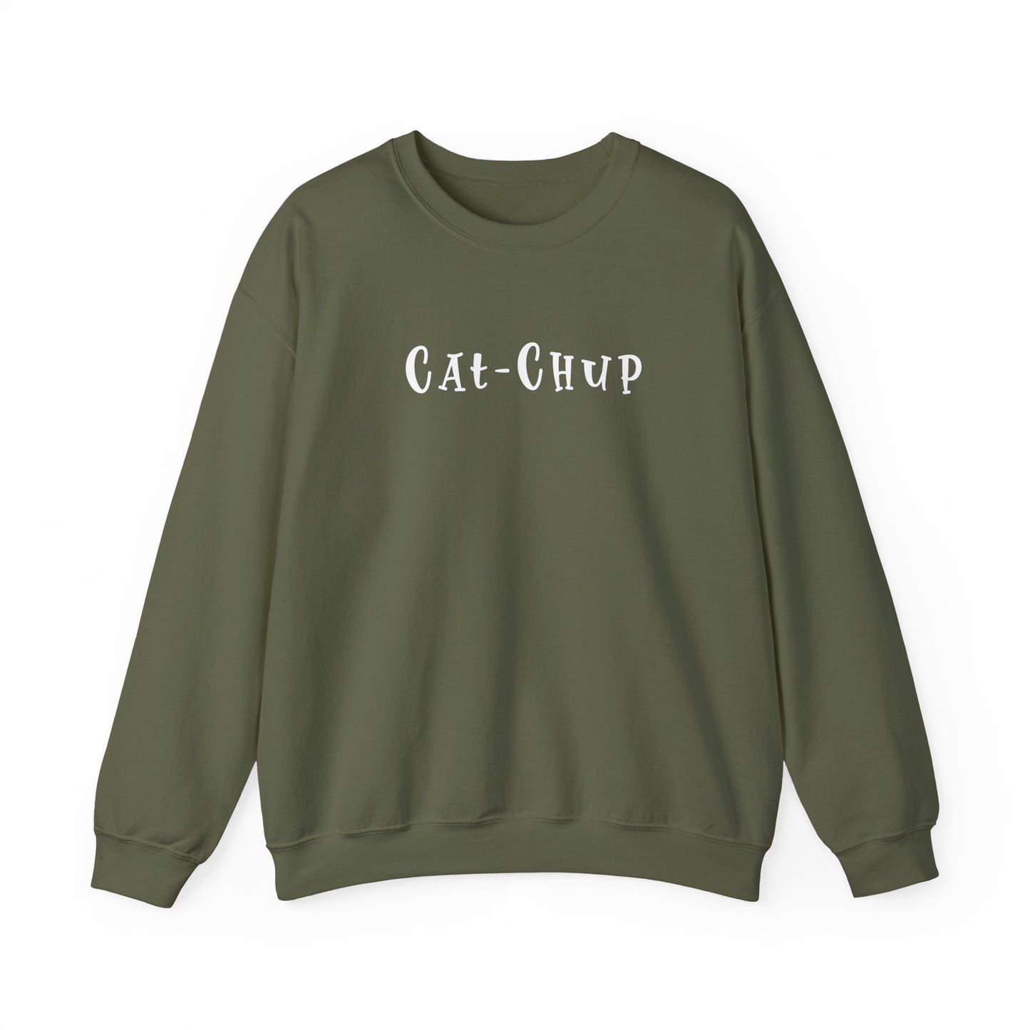 Cat-Chup - Playful Cat-Shaped Catchup bottle Advertisement Sweatshirt