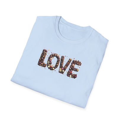 Love Chocolate T-Shirt – Typography Design