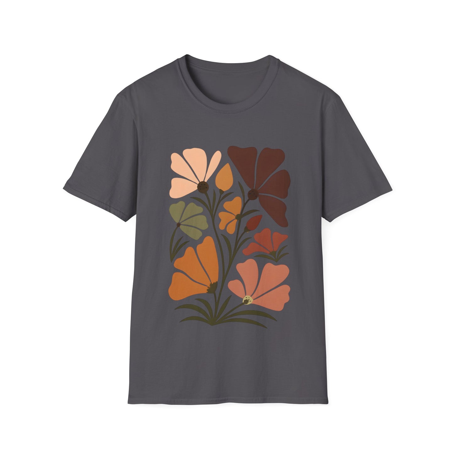 Vintage Boho Flowers T-Shirt