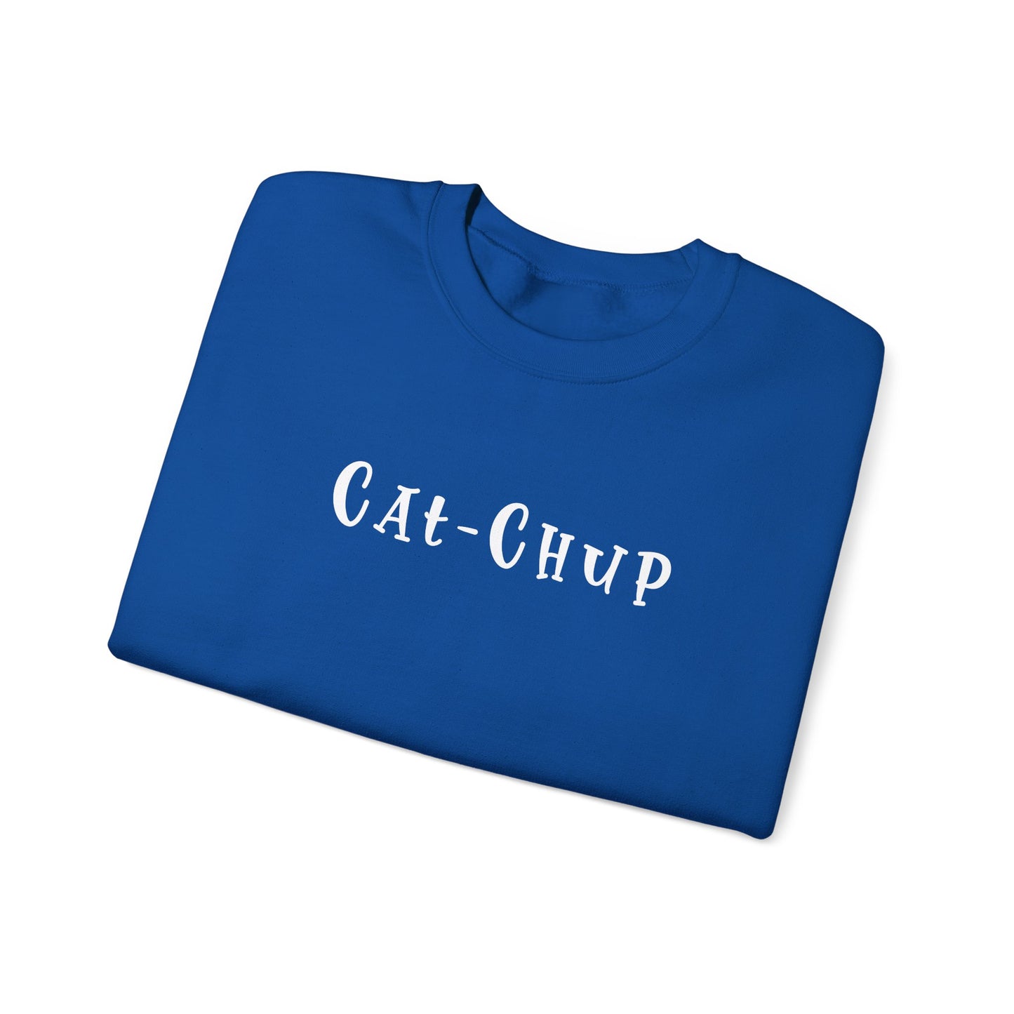 Cat-Chup - Playful Cat-Shaped Catchup bottle Advertisement Sweatshirt