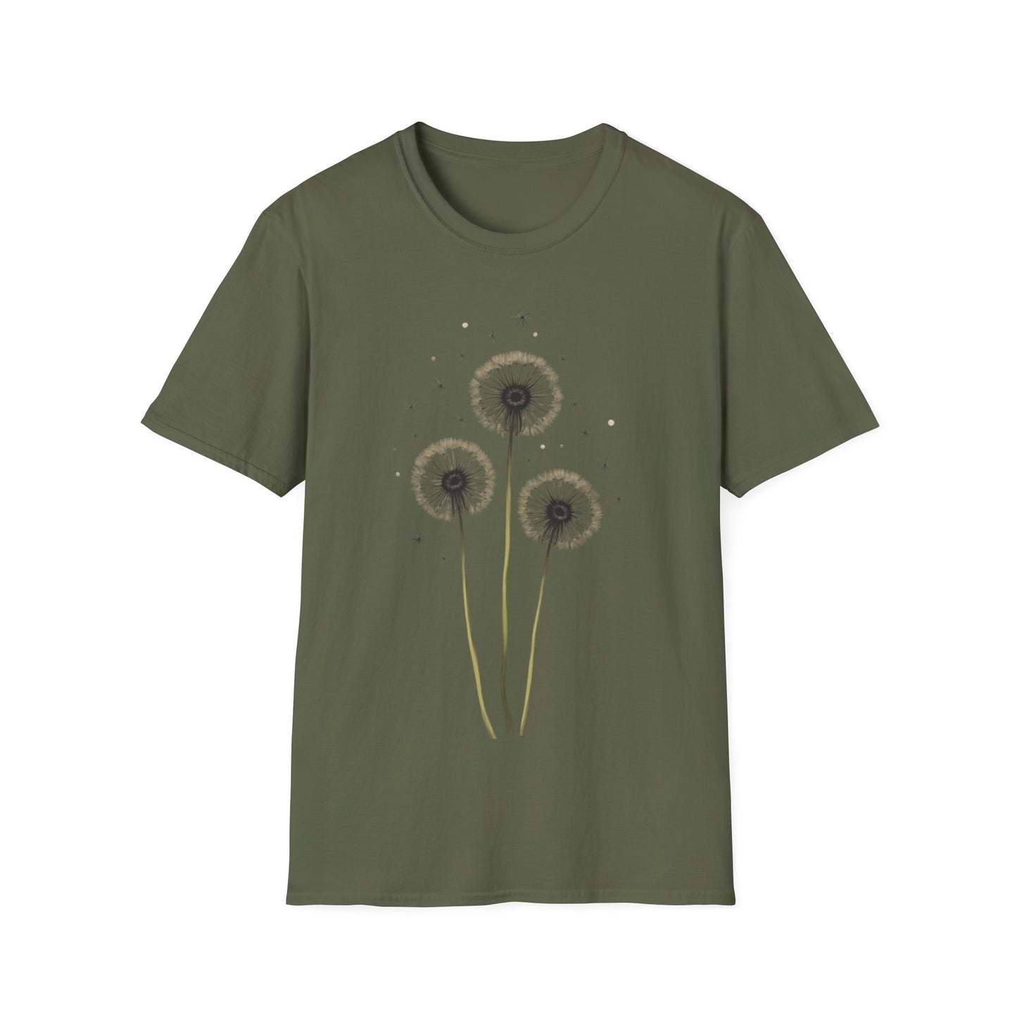 Realistic Dandelion Seed Heads T-Shirt