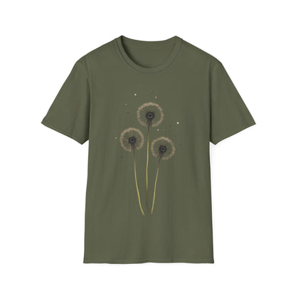 Realistic Dandelion Seed Heads T-Shirt