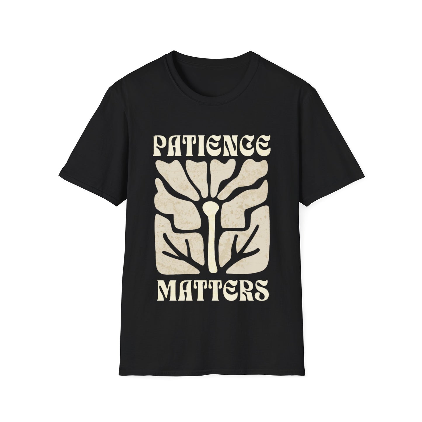 Patience Matters T-Shirt - Boho Style Design