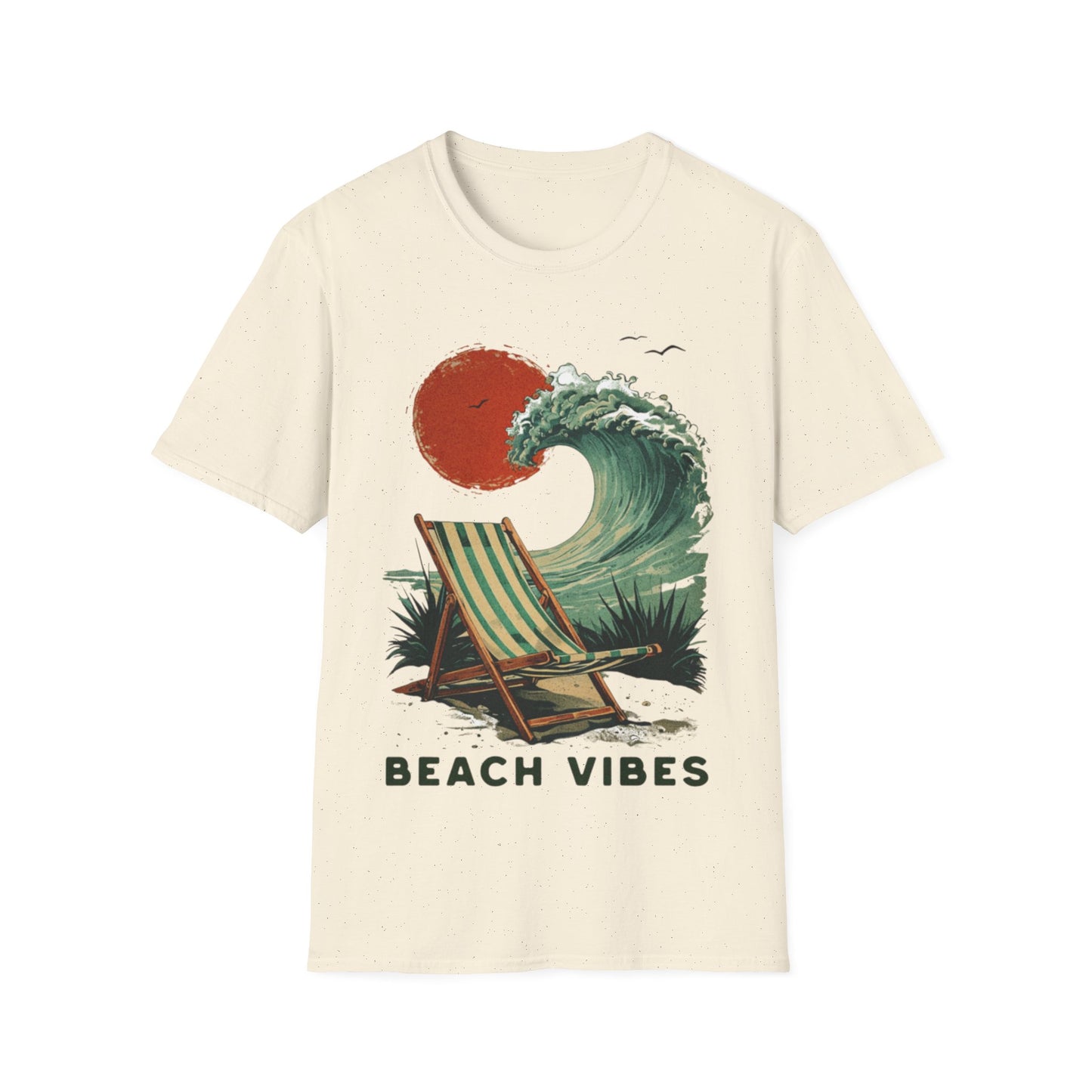 Beach Vibes - Vintage Beach Landscape T-Shirt
