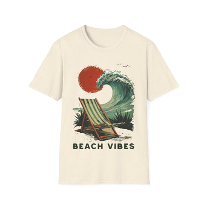 Beach Vibes - Vintage Beach Landscape T-Shirt