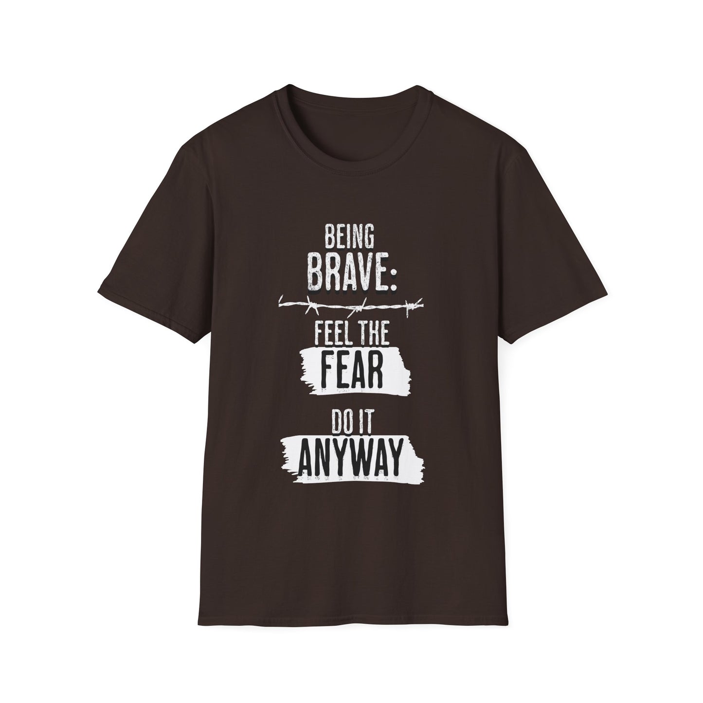 Being Brave - Activism Monochrome T-Shirt