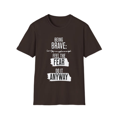 Being Brave - Activism Monochrome T-Shirt