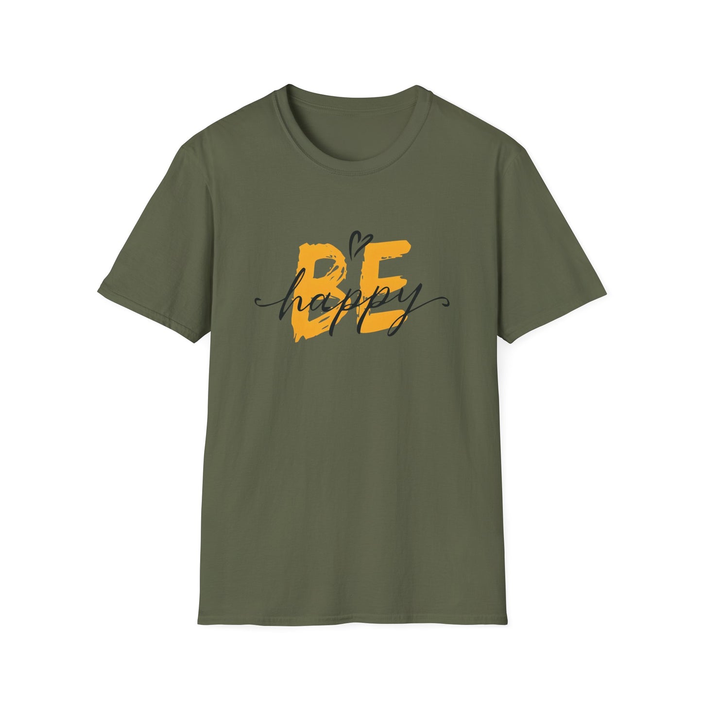 Be Happy T-Shirt – Typography Design